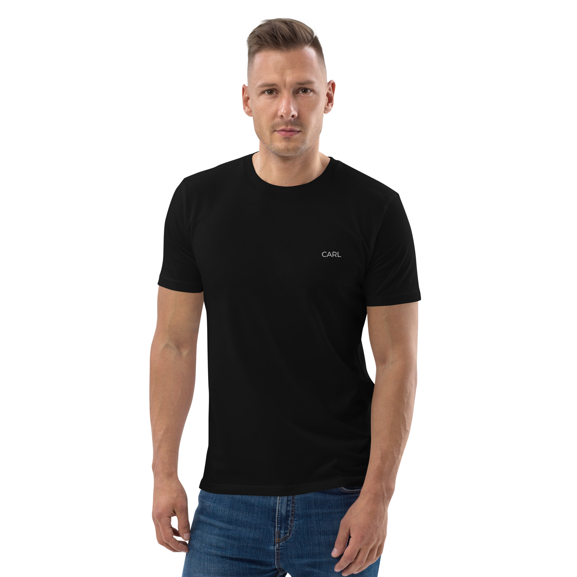 PREMIUM T-SHIRT WITH EMBROIDERED LOGO