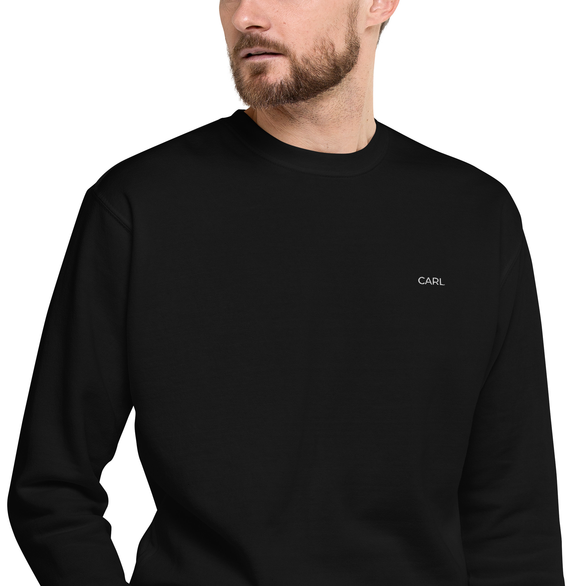 REGULAR FIT SWEATSHIRT IN SUSTAINABLE COTTON BLEND FABRIC WITH LOGO PRINT